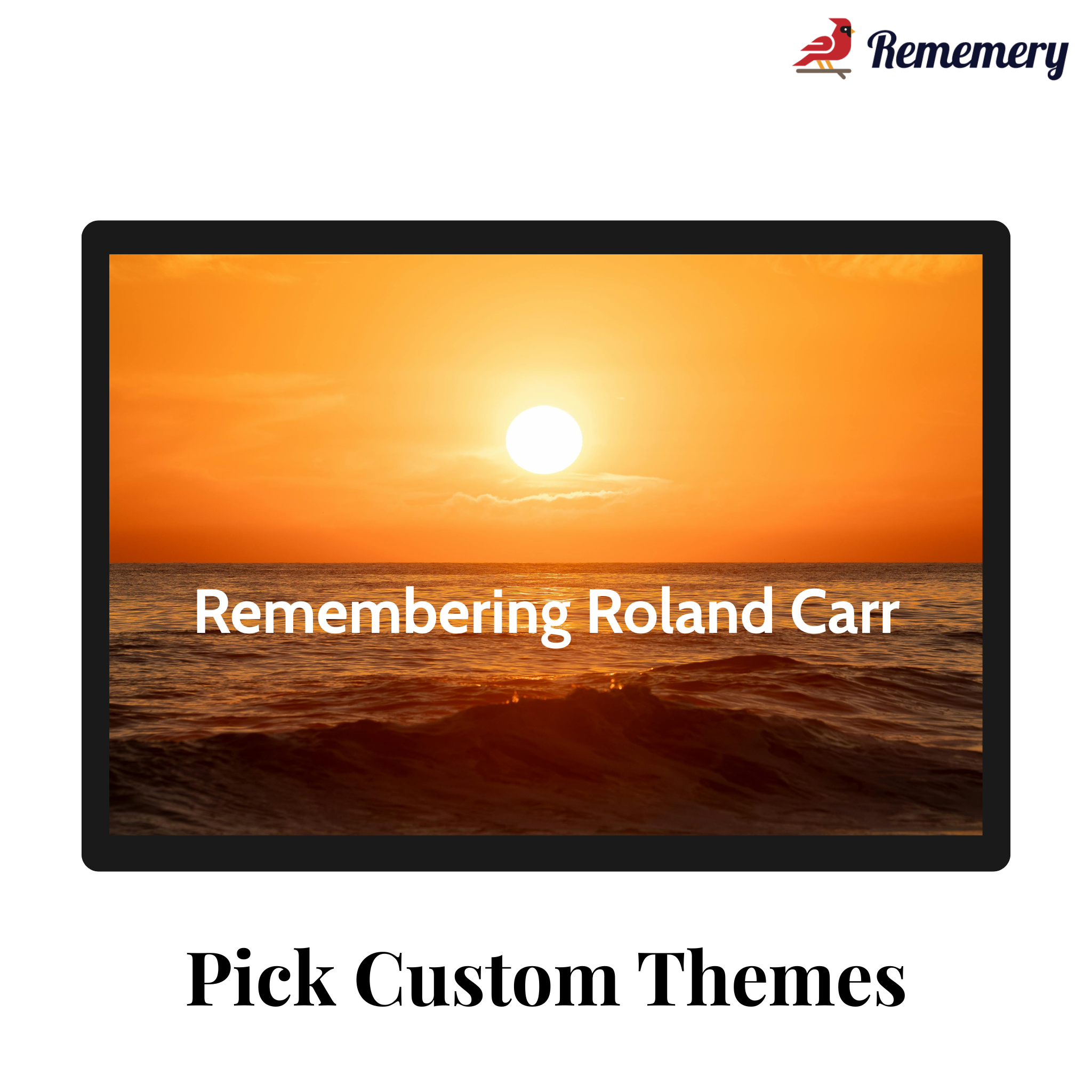 Funeral Slideshow Maker — Set Up in Minutes With the Whole Family