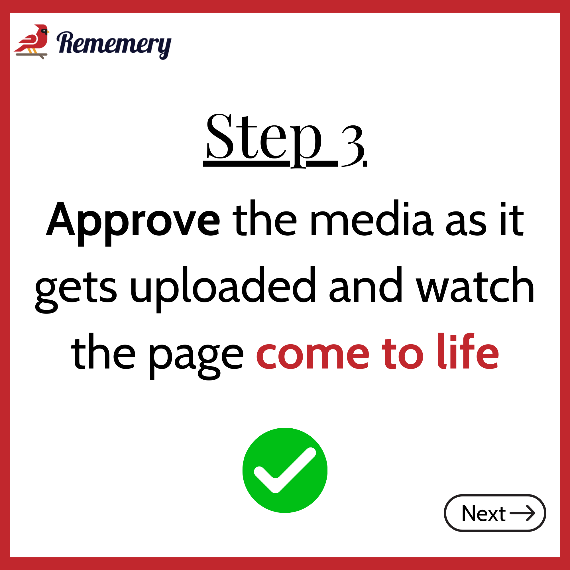 Rememery Legacy Site – The Easiest Way to Collect and Celebrate a Life