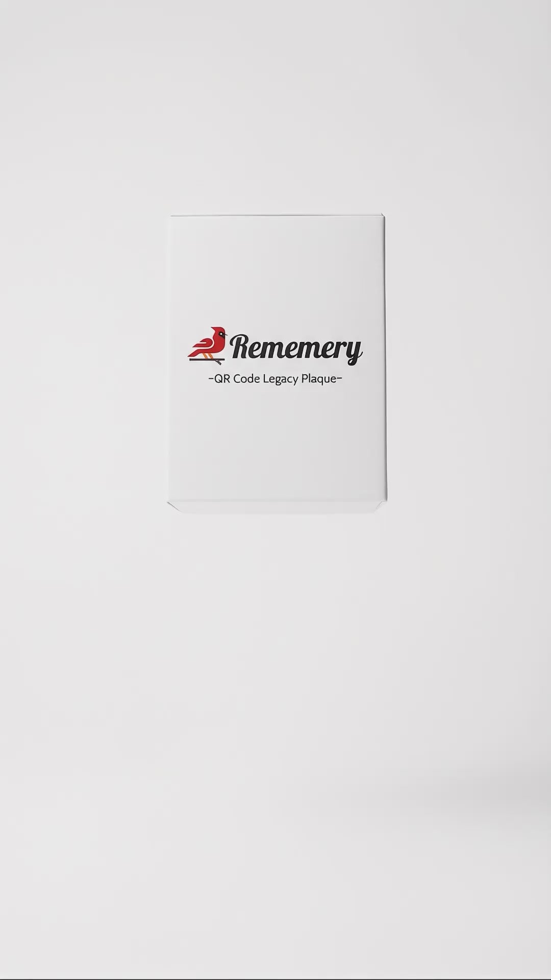 Scannable Tombstone QR Code Plaque + Instant Legacy Site